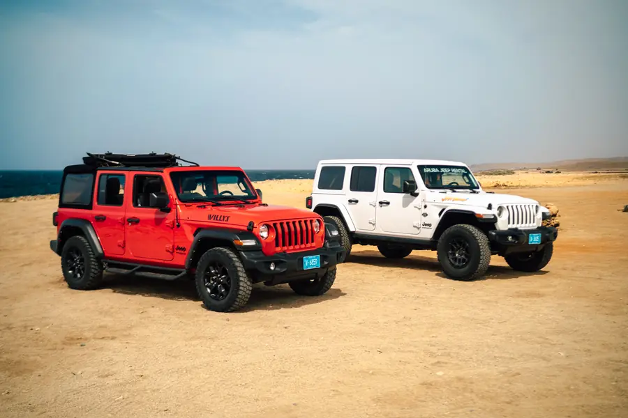 EFE Jeeps by the sea