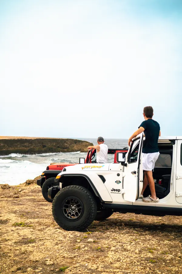 Renters with an EFE Jeep on the north coast